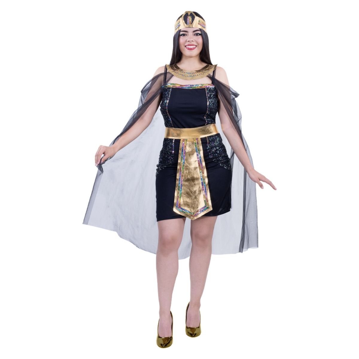 FANTASTIC NIGHT - Disfraz para Mujer Princesa Egipcia Fantasía