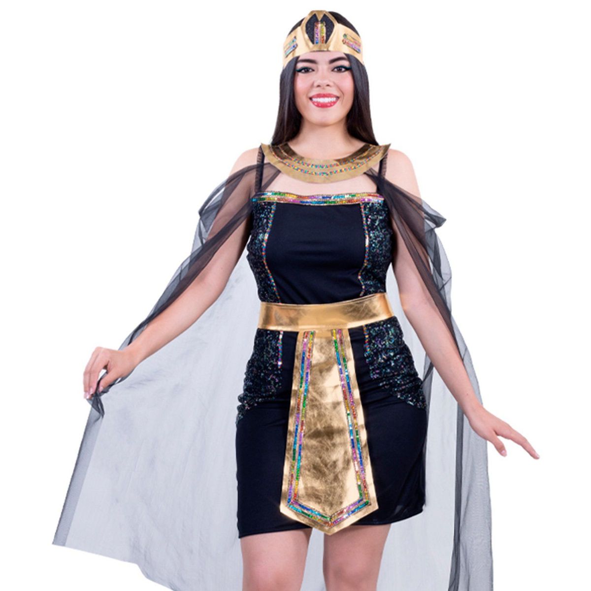 FANTASTIC NIGHT - Disfraz para Mujer Princesa Egipcia Fantasía