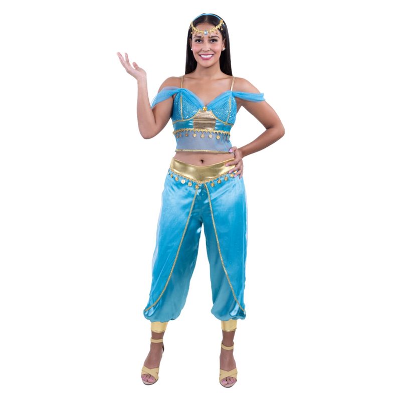 FANTASTIC NIGHT - Disfraz para Mujer Princesa Árabe Fantasía