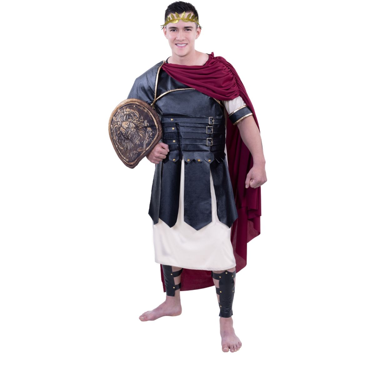 FANTASTIC NIGHT - Disfraz para hombre soldado romano Fantasía
