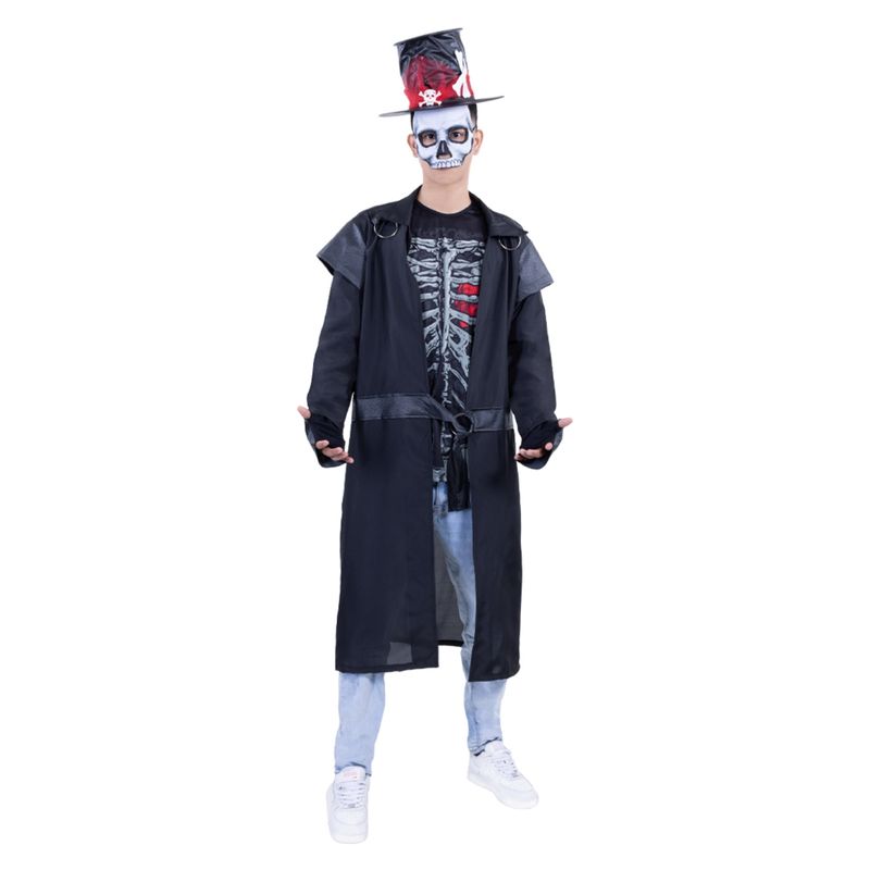 FANTASTIC NIGHT - Disfraz para hombre Lord Esqueleto Terror