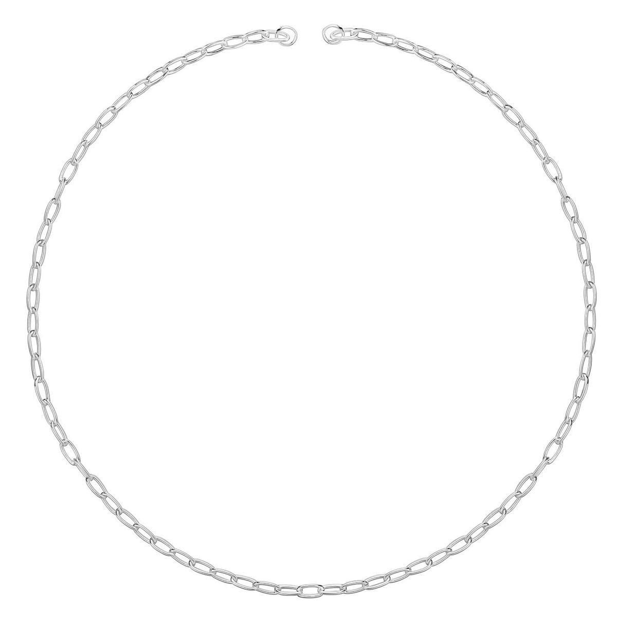 TOUS - Collar corto de plata Hold Oval