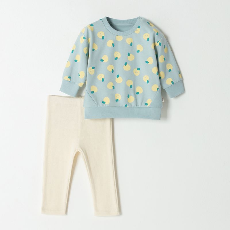 BABY FRESH - Set Bebé niña con Estampado Algodón Baby Fresh