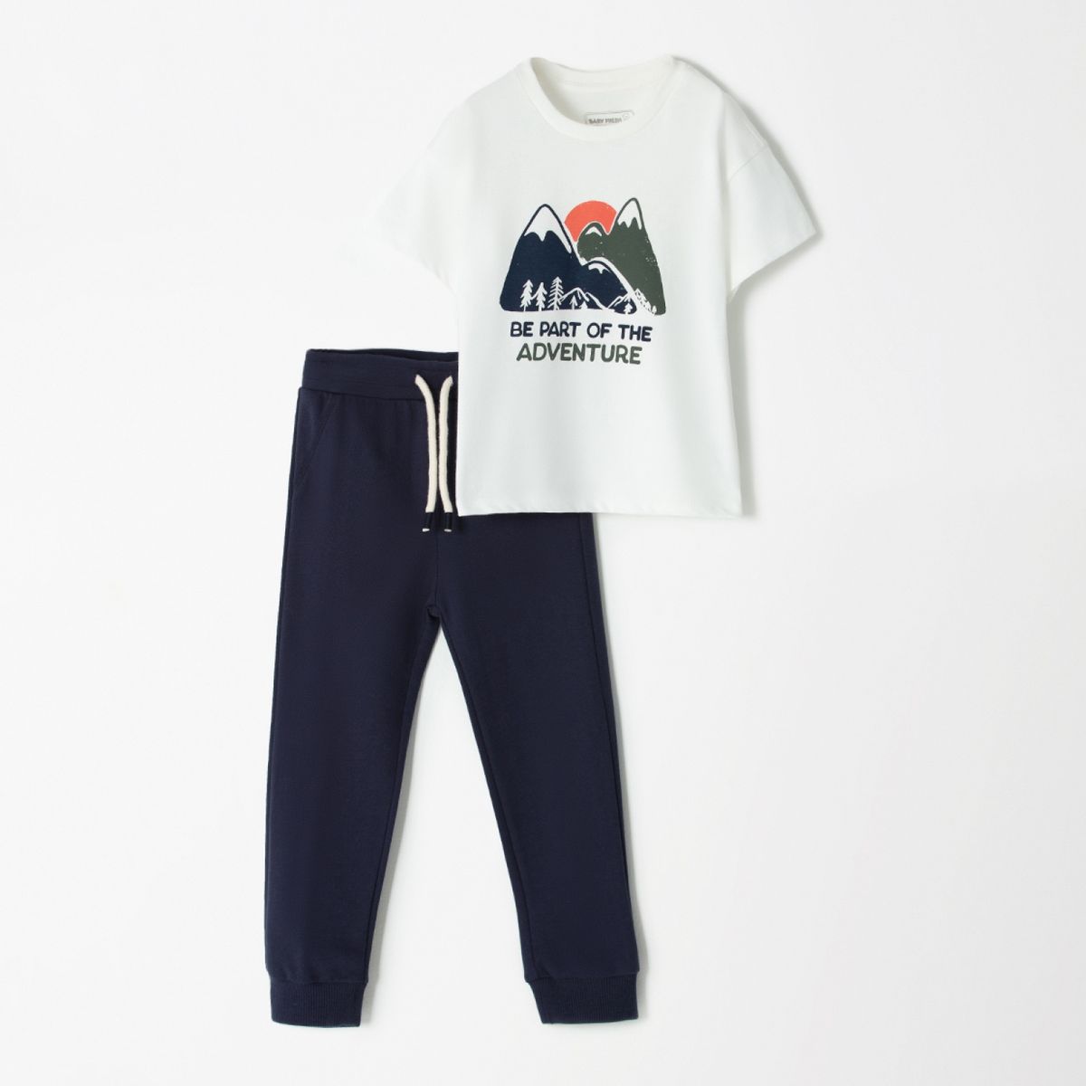 BABY FRESH - Set Camiseta + Jogger para Niño en Algodón Baby Fresh