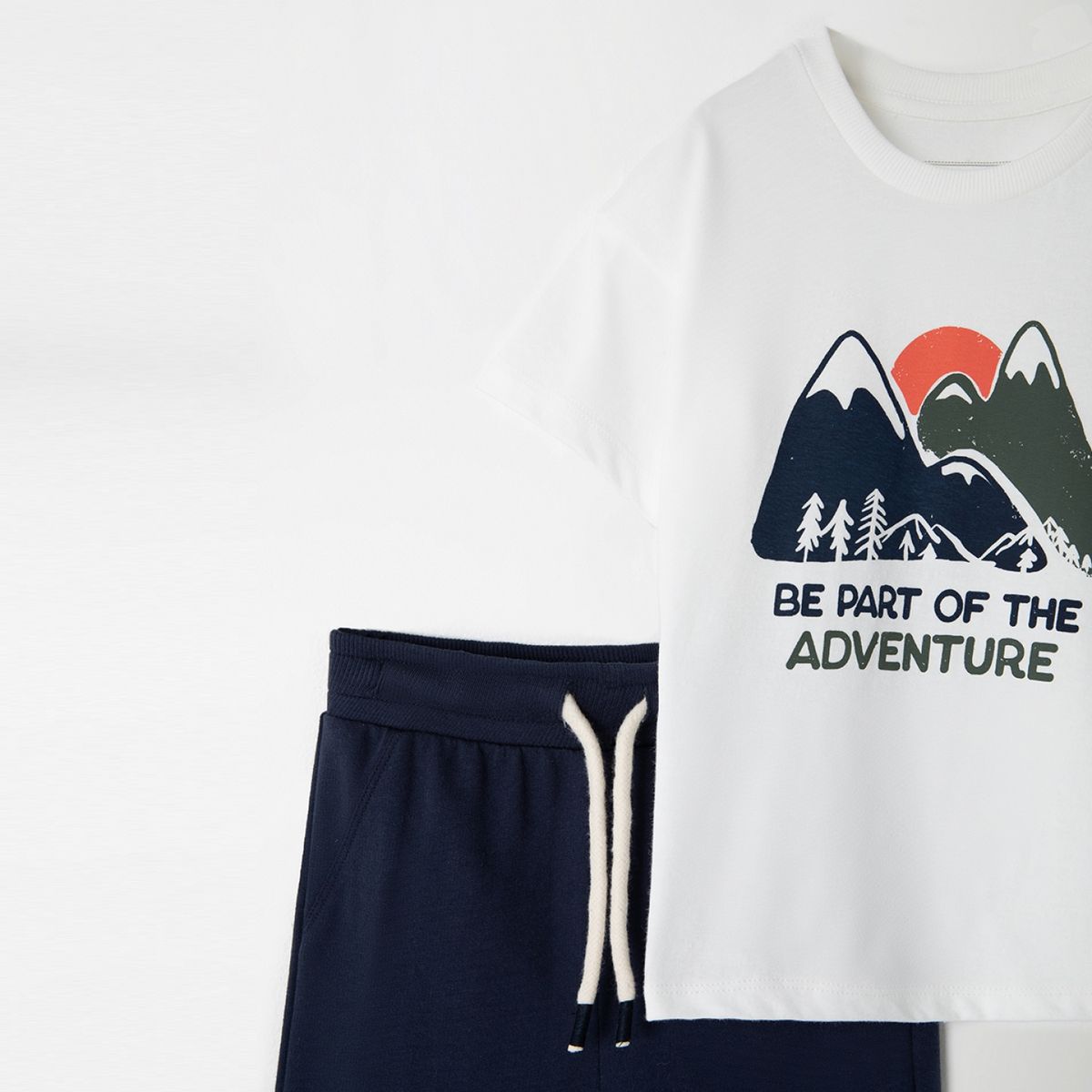 BABY FRESH - Set Camiseta + Jogger para Niño en Algodón Baby Fresh