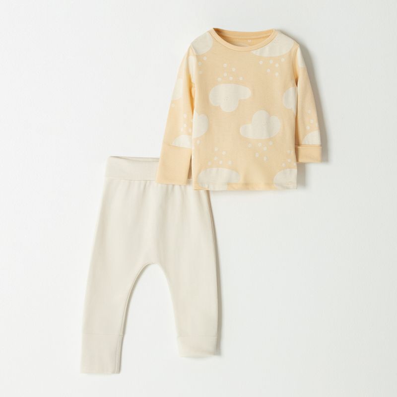 BABY FRESH - Set Unisex con Estampado Algodón Baby Fresh