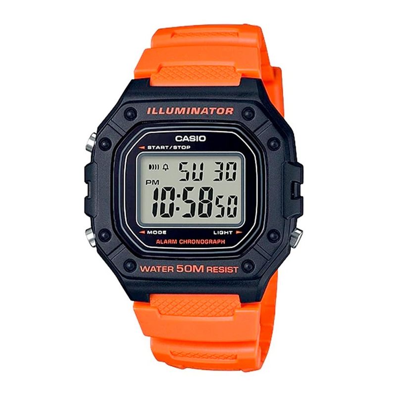 CASIO - Reloj Casio Unisex W-218H-4B2Vdf