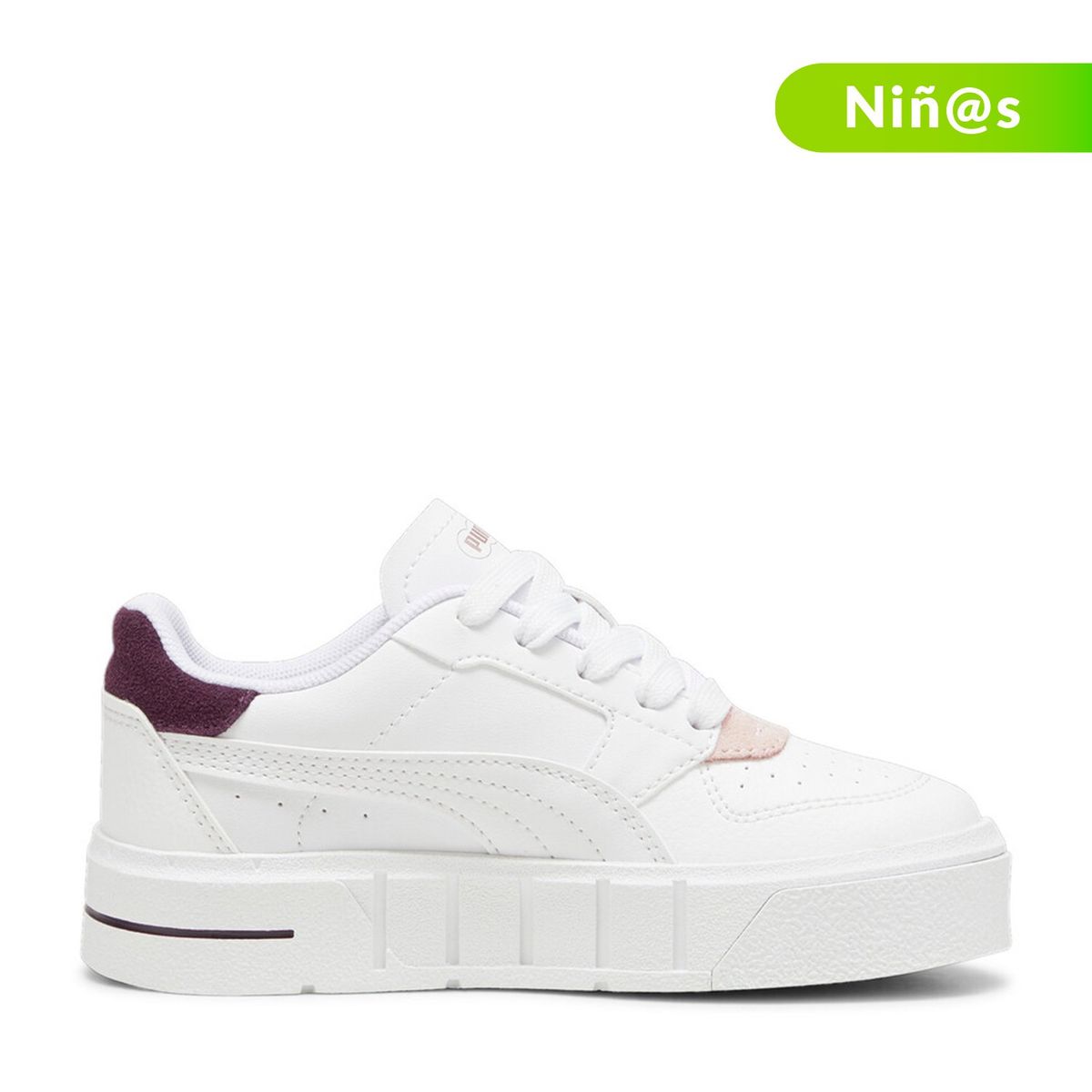 PUMA - Tenis moda Puma Cali Court Match para Niña  