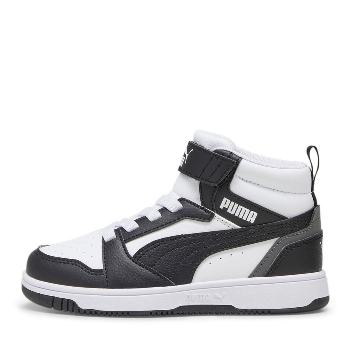PUMA - Tenis moda Puma Rebound V6 Mid para Niño con Velcro