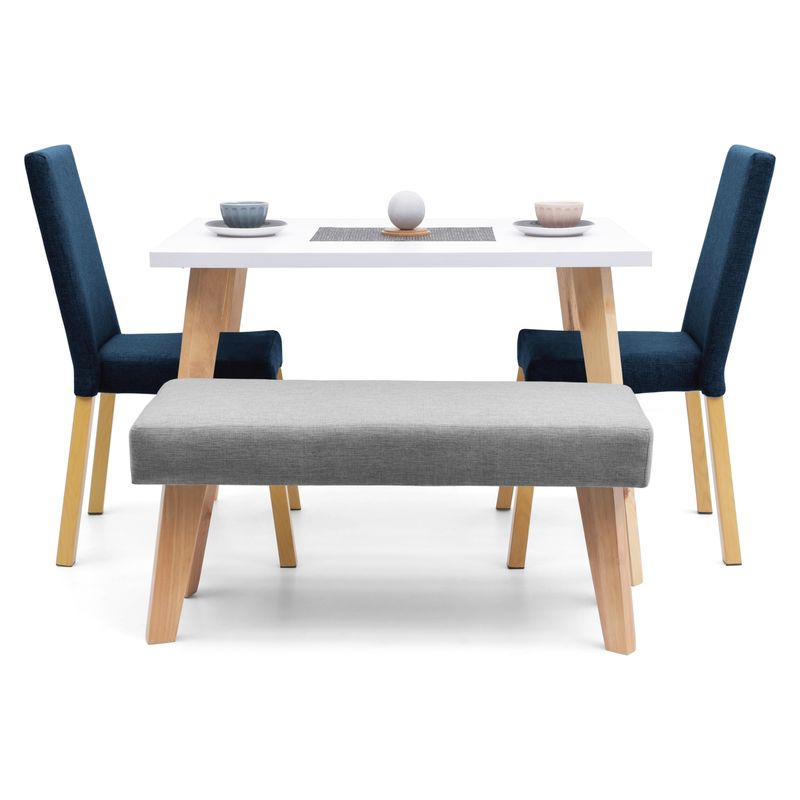 MICA - Juego de comedor MOSCU 4P MALTA 4 puestos