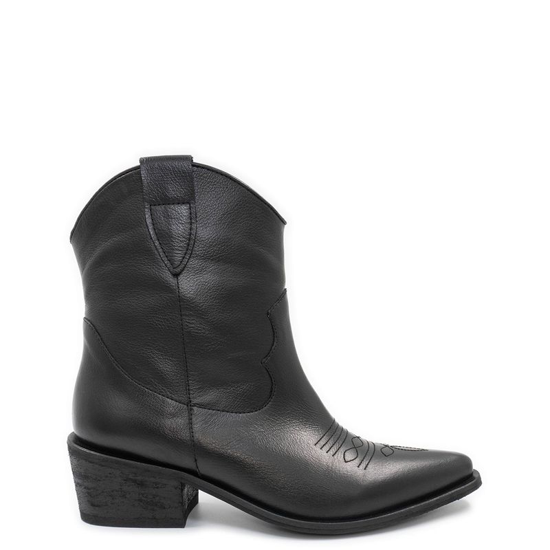 BASEMENT - Botines para Mujer con tacón Cuadrado Moda Texanas Basement