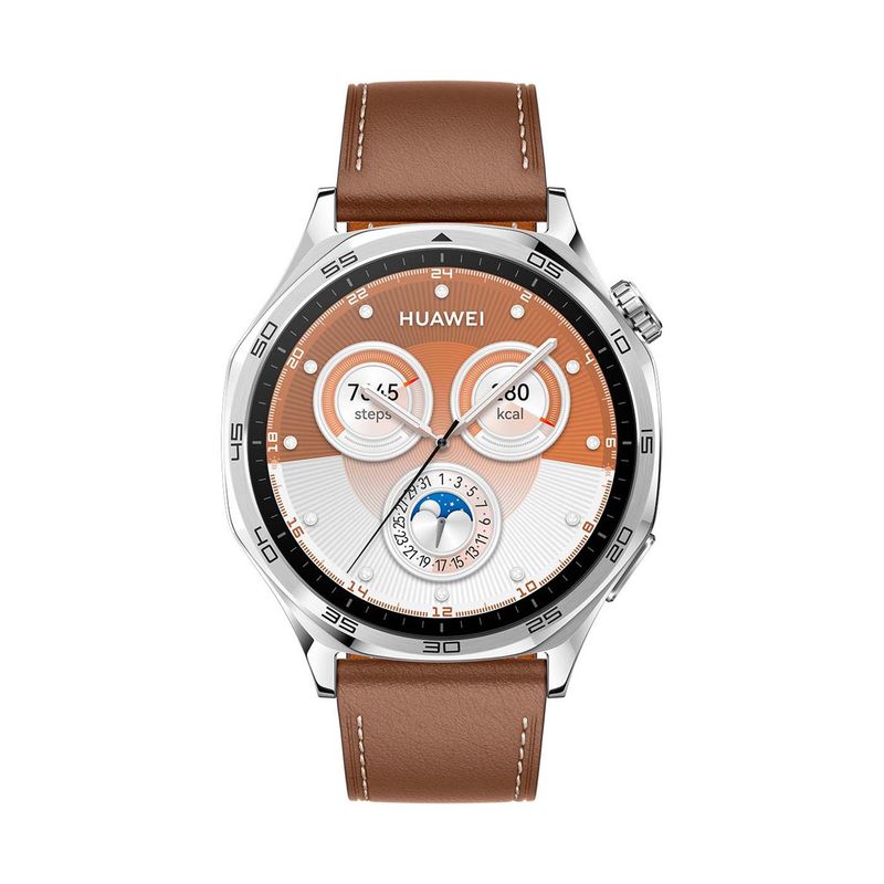 HUAWEI - Smartwatch Huawei  GT5 46MM Negro| 5 ATM resistencia al agua | pantalla AMOLED táctil a color | Pulso en Fluoroelastómero 35 mm