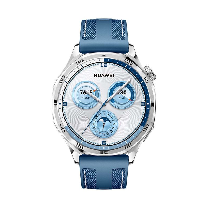 HUAWEI - Smartwatch Huawei  GT5 46MM Negro| 5 ATM resistencia al agua | pantalla AMOLED táctil a color | Pulso en Fluoroelastómero 35 mm