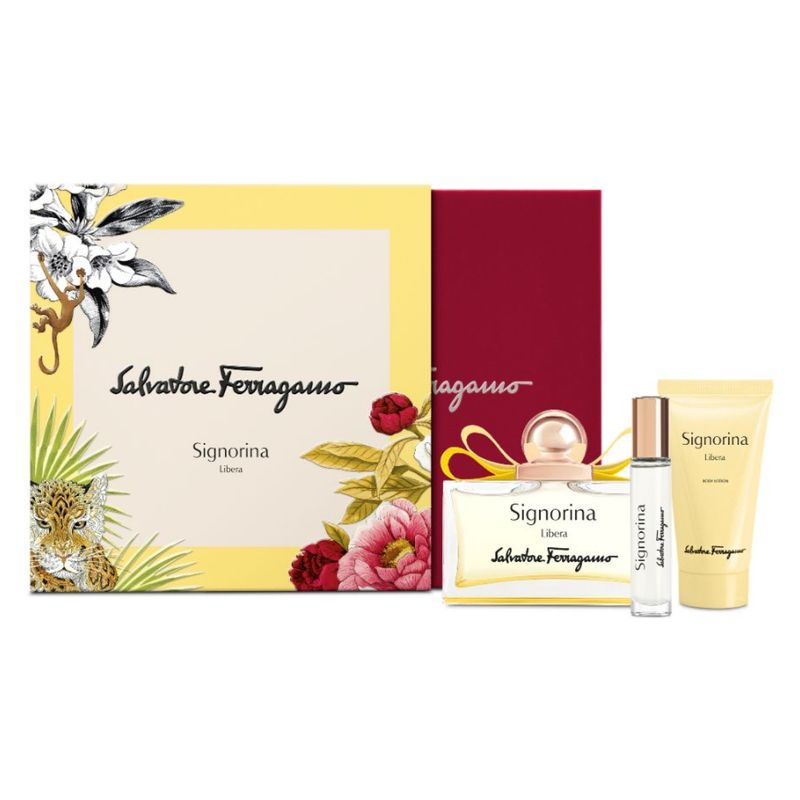FERRAGAMO - Perfume de Mujer Ferragamo Signorina Libera Spring Coffret 100 ml EDP