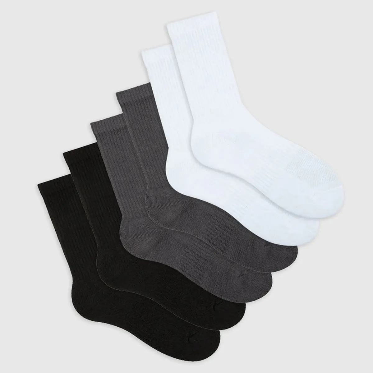 PUNTO BLANCO - Pack de 6 Medias deportivas Hombre Largo Punto Blanco