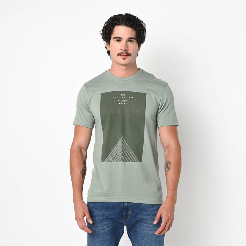 BEARCLIFF - Camiseta Hombre Manga corta de Algodón Bearcliff