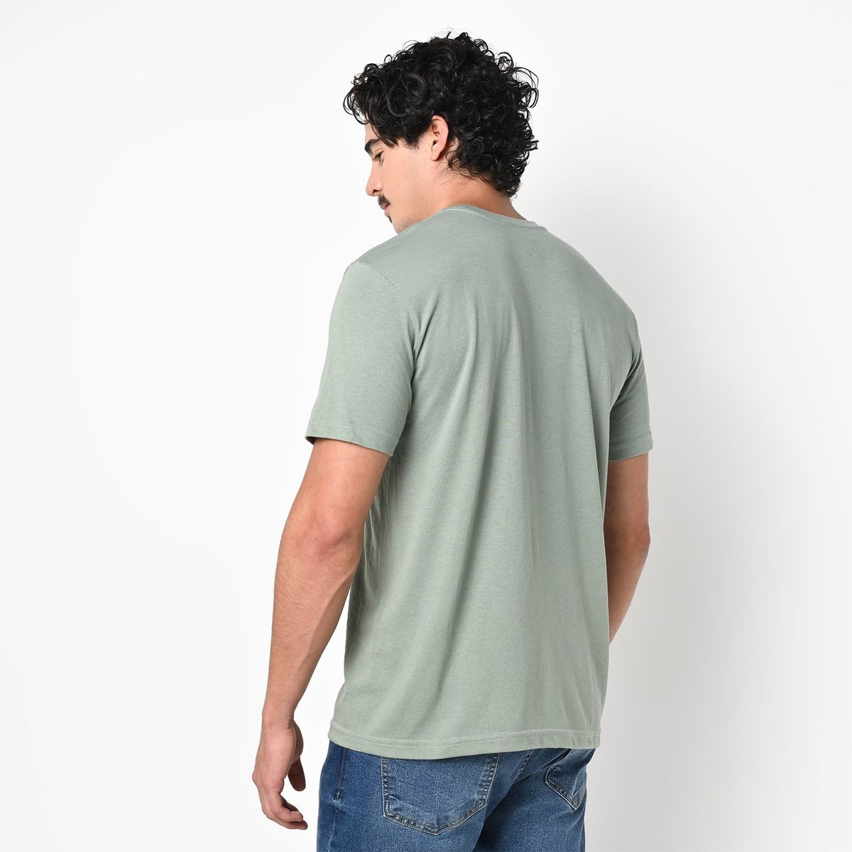 BEARCLIFF - Camiseta Hombre Manga corta de Algodón Bearcliff