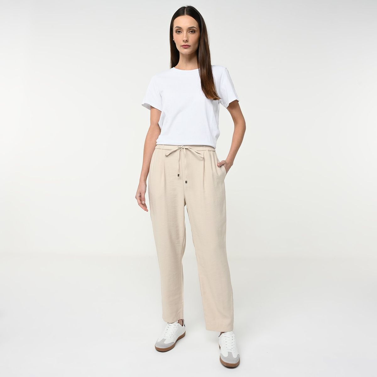 BASEMENT - Pantalón Mujer Tiro alto Basement