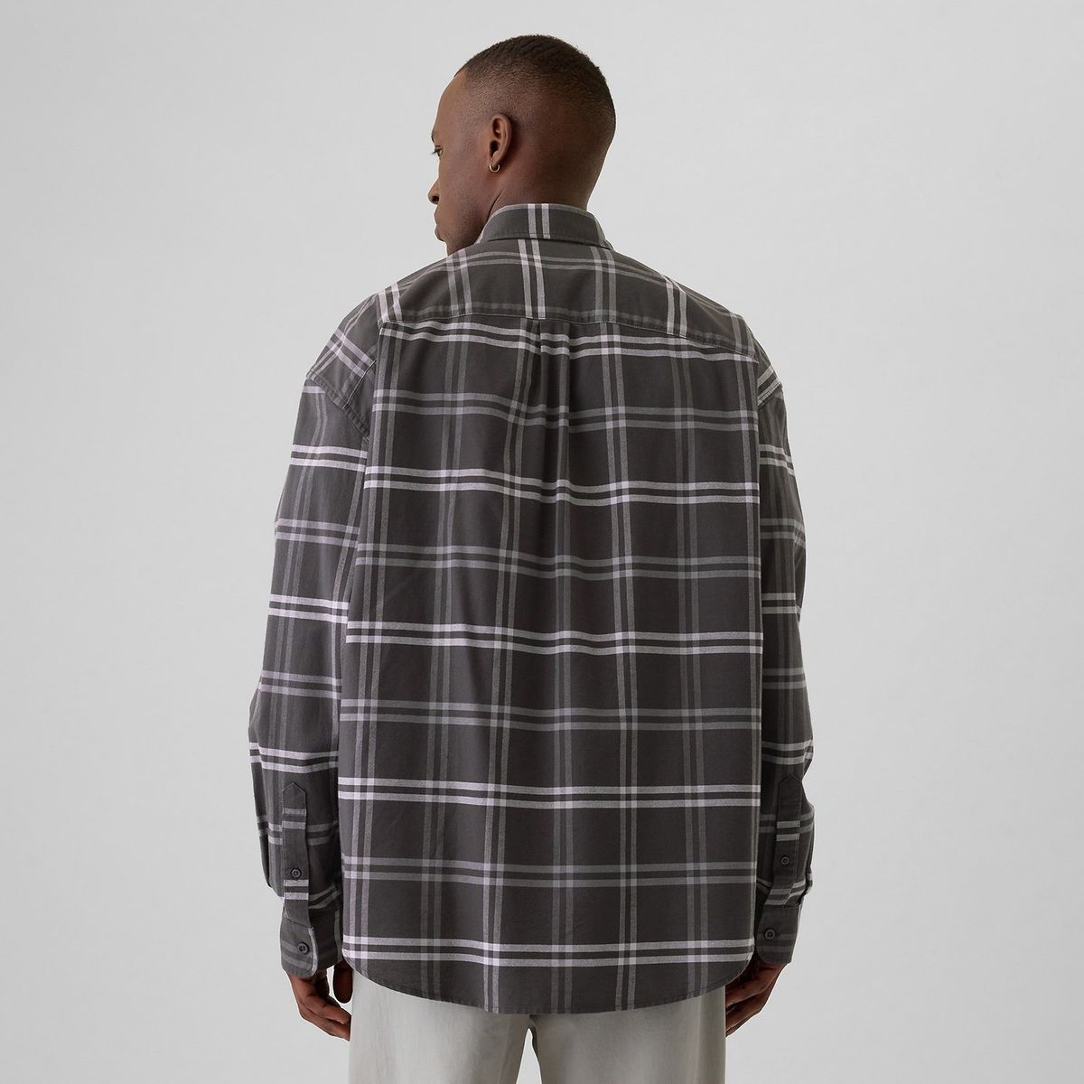 GAP - Camisa Hombre Manga larga Oversize Gap