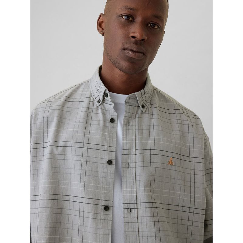 GAP - Camisa Hombre Manga larga Oversize Gap