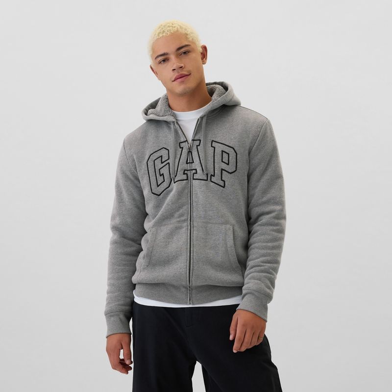 GAP - Hoodie Hombre Con Logo de Algodón GAP