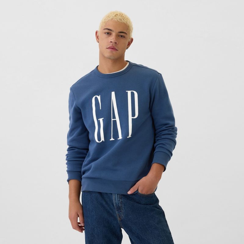 GAP - Buzo Hombre con Logo de Algodón GAP