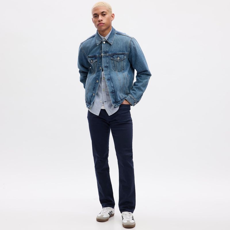 GAP - Pantalón 5 Bolsillos Hombre Slim de Algodón GAP