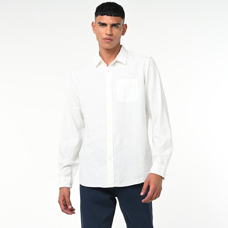 GAP - Camisa Hombre Manga larga de Lino GAP