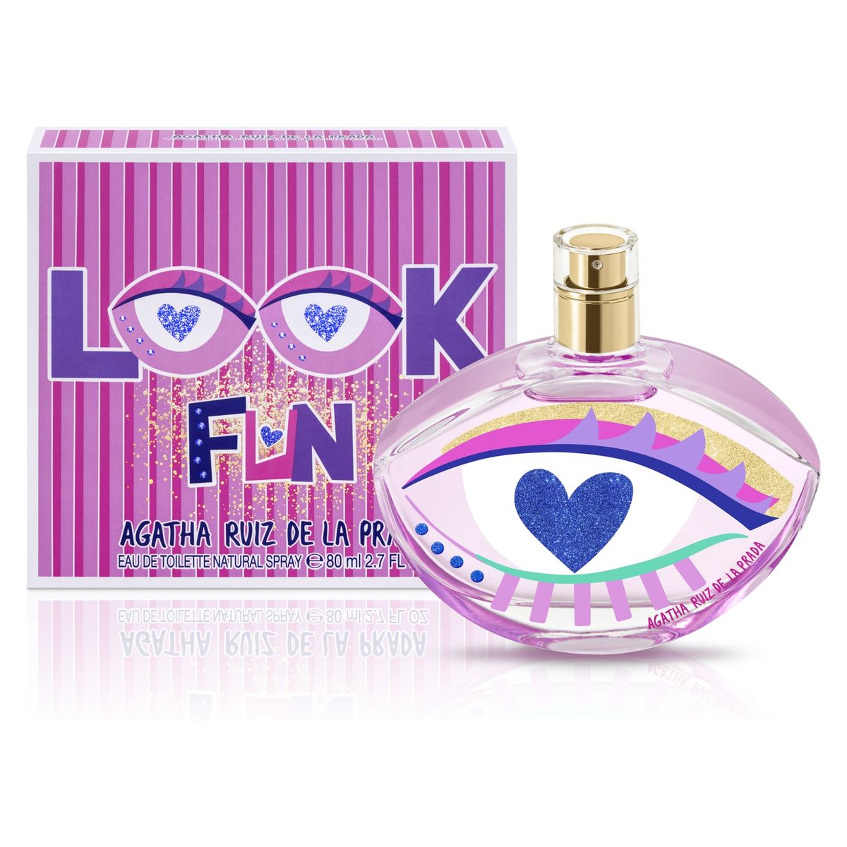AGATHA RUIZ DE LA PRADA - Perfume Mujer Agatha Ruiz la Prada Look Fun 80 ml Eau de toilette 