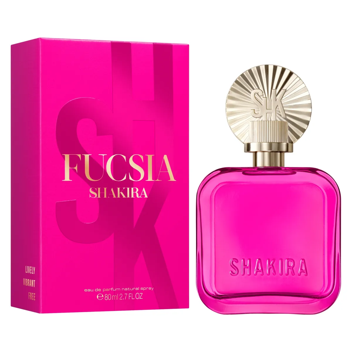 SHAKIRA - Perfume Mujer Shakira Fucsia 80 ml Eau de parfum 