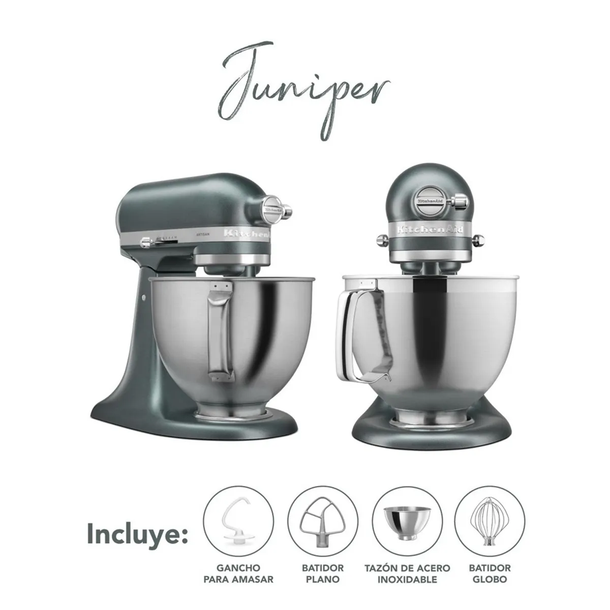 KITCHENAID - Batidora de pedestal KitchenAid Artisan Juniper 10 velocidades 325W