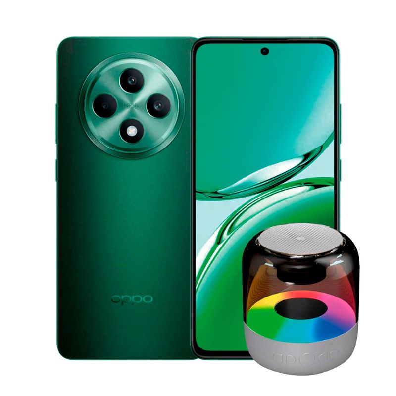 OPPO - Celular OPPO Reno12 F 256 GB 5G|12 GB RAM | Cámara principal 50 MP dual + 8 MP + 2 MP| Cámara frontal 32 MP|Pantalla 6.6"| Carga rápida de 45 W SUPERVOOC |Procesador MEDIATEK Dimensity 6300