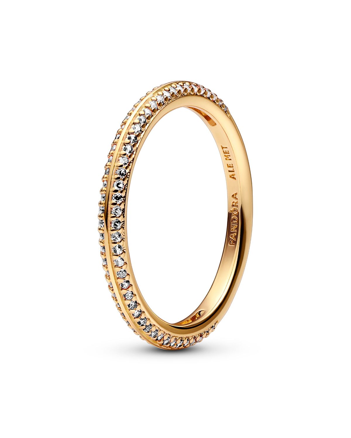 Falabella Pandora Anillo Trebol Acero Quirúrgico Medalla Dije