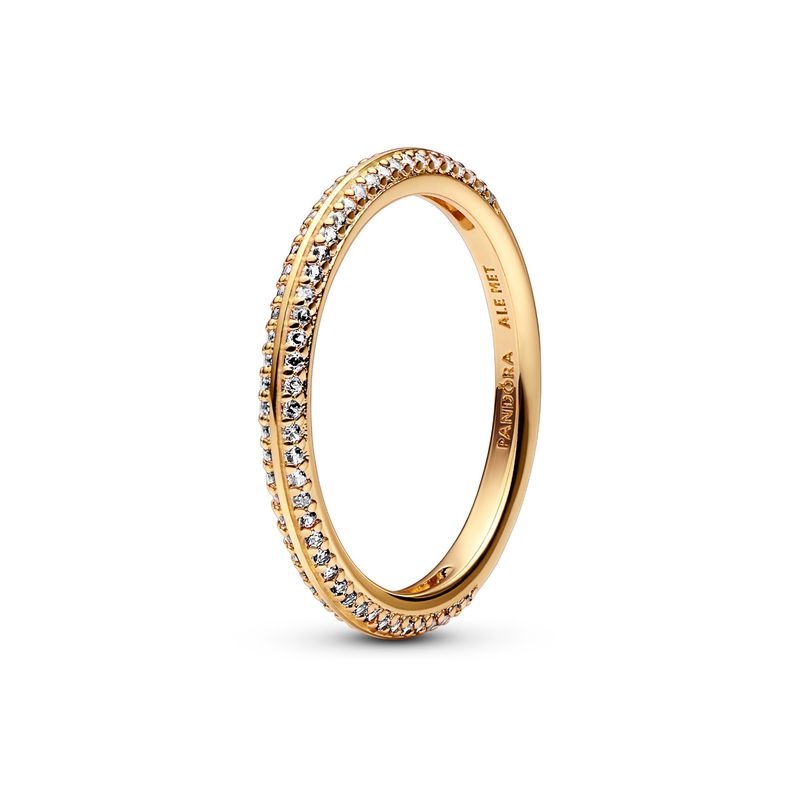 PANDORA - Anillo Pandora Me Pavé Recubrimiento en Oro 