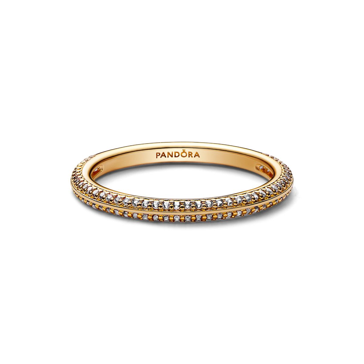 PANDORA - Anillo Pandora Me Pavé Recubrimiento en Oro 