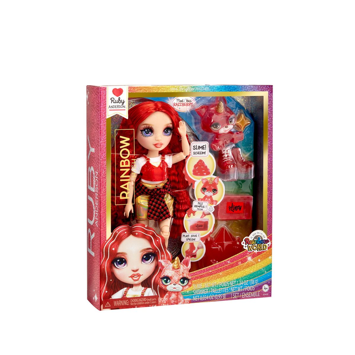  - Muñeca Clásica Rainbow High Ruby