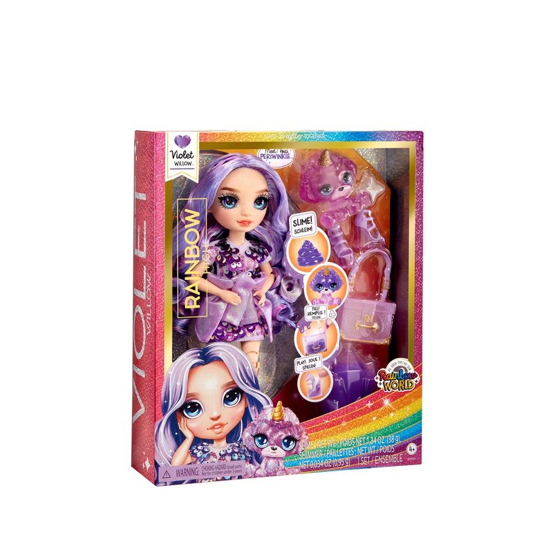  - Muñeca Clásica Rainbow High Violet