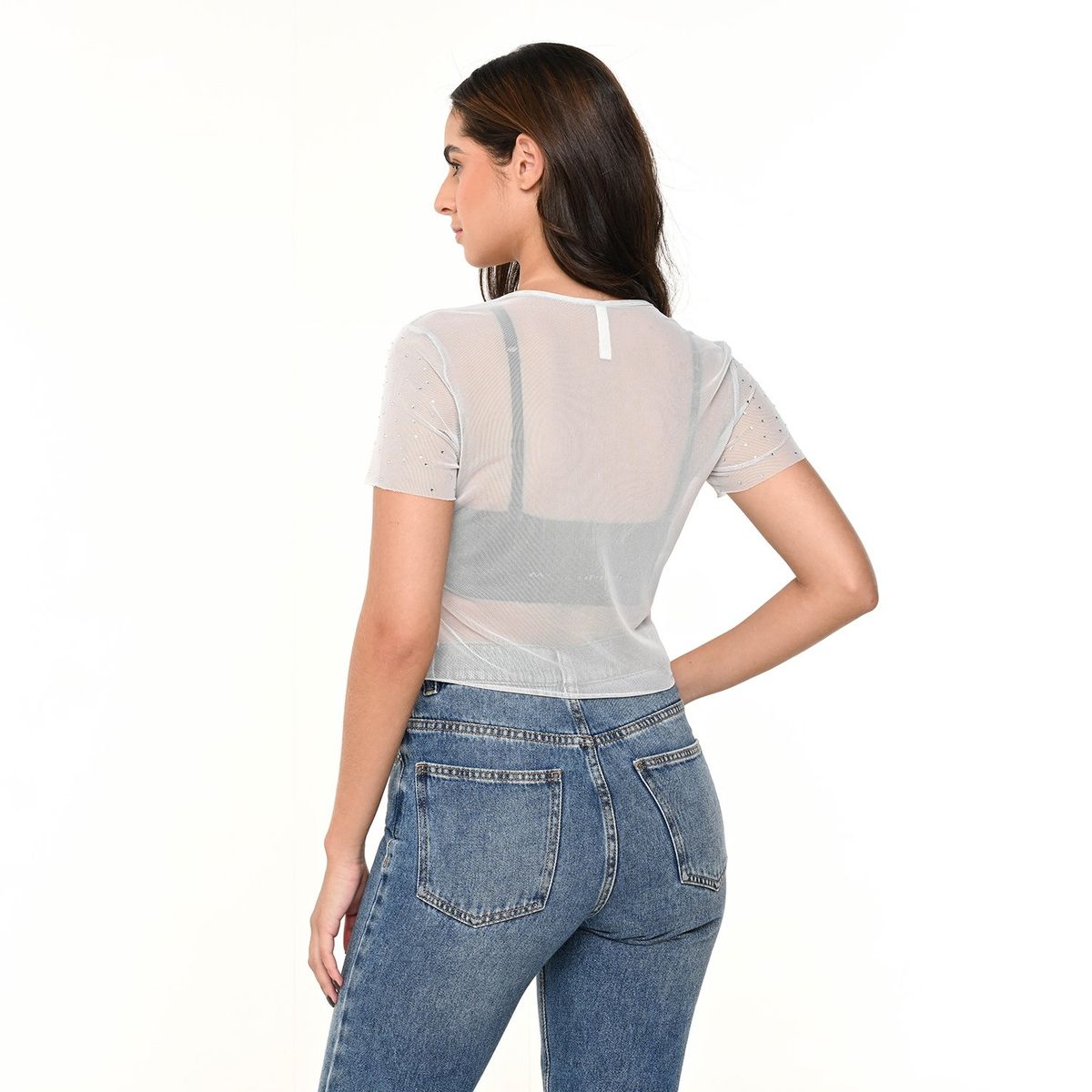 SYBILLA - Blusa Mujer Manga corta Sybilla