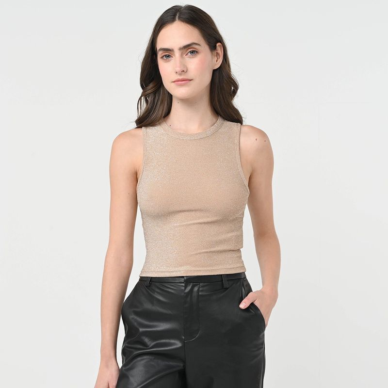 SYBILLA - Blusa Mujer Sin mangas Sybilla