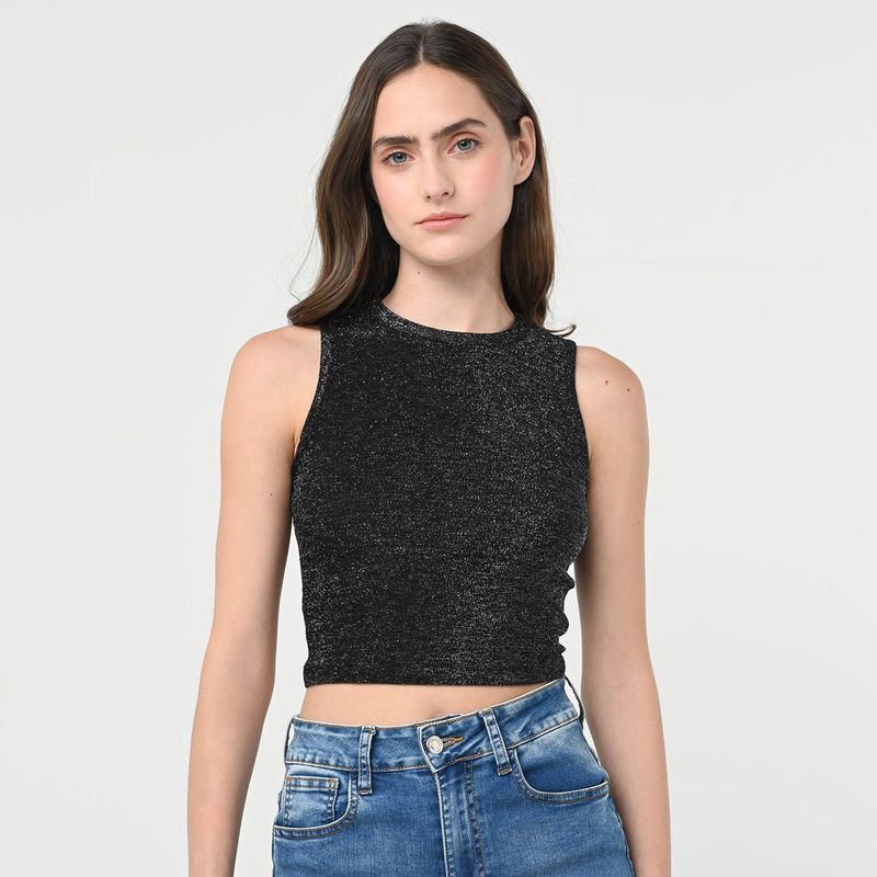 SYBILLA - Blusa Mujer Sin mangas Sybilla