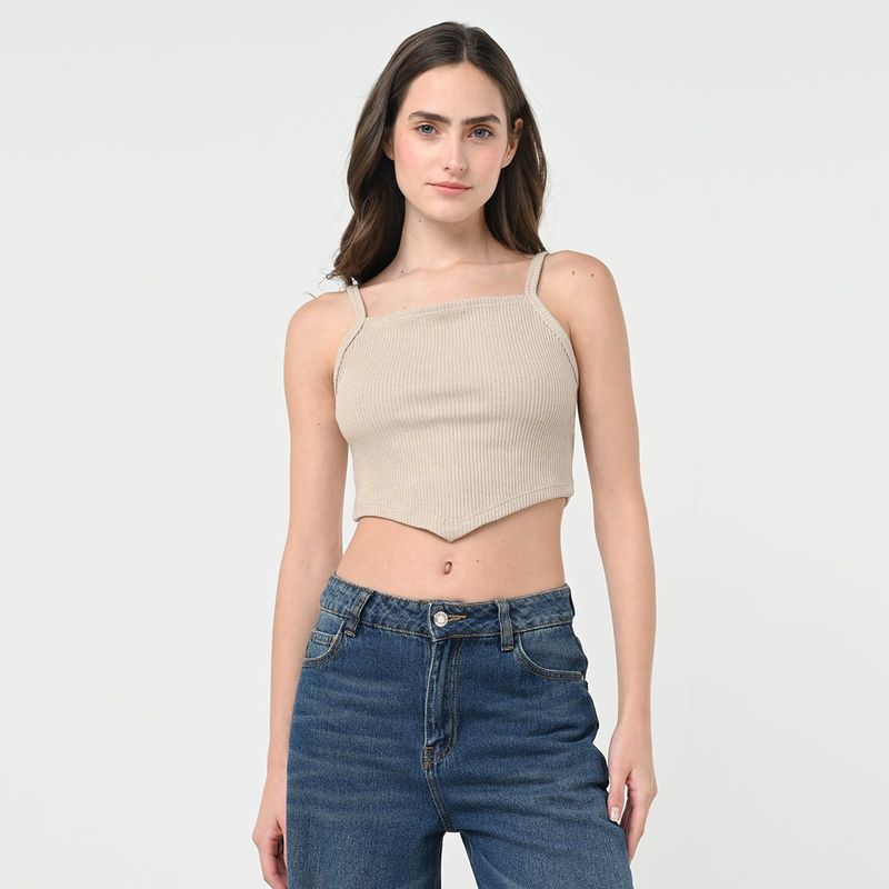 SYBILLA - Blusa Mujer Sin mangas Sybilla