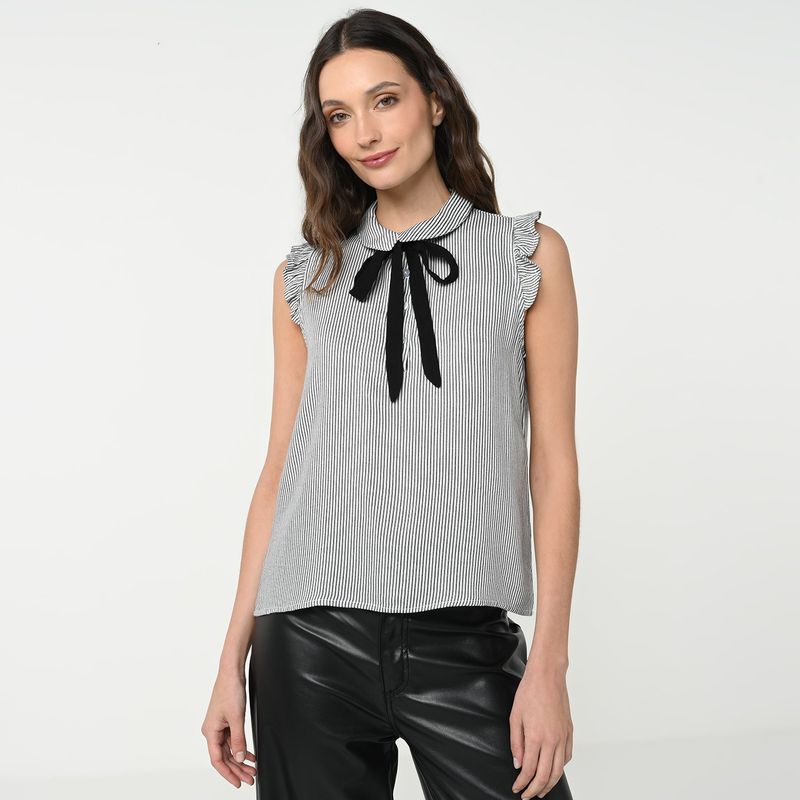 SYBILLA - Blusa Mujer Sin mangas Sybilla