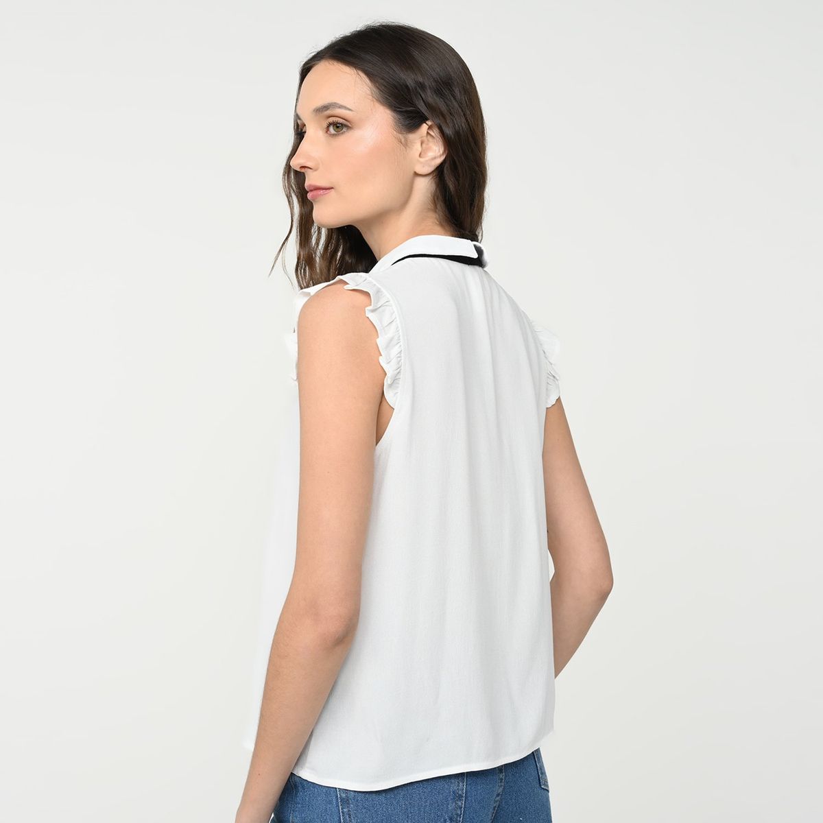 SYBILLA - Blusa Mujer Sin mangas Sybilla