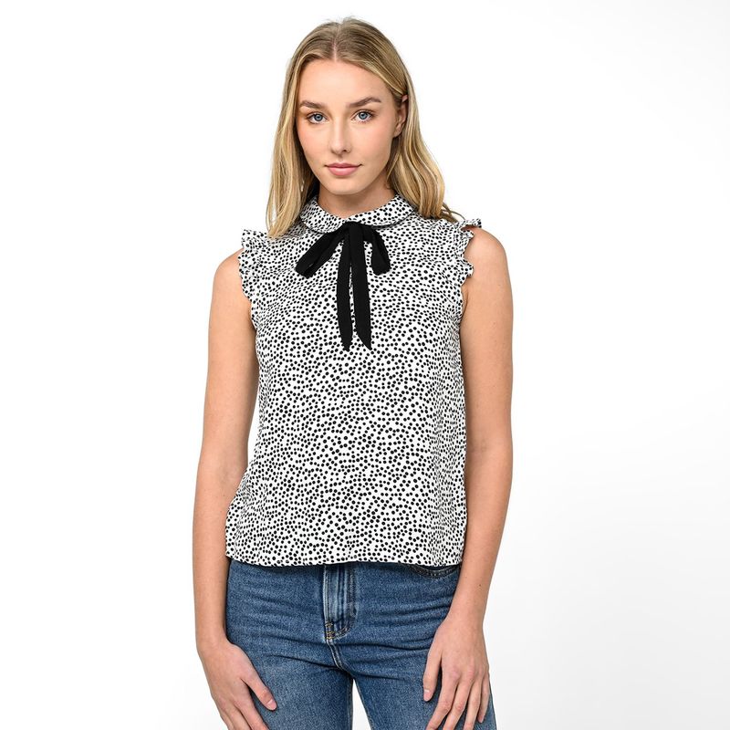 SYBILLA - Blusa Mujer Sin mangas Sybilla