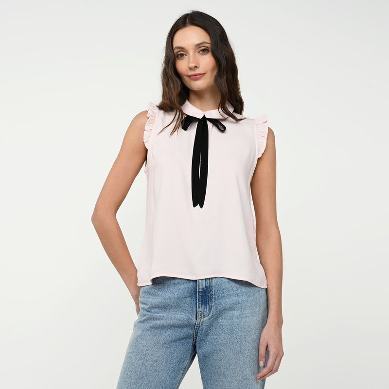 SYBILLA - Blusa Mujer Sin mangas Sybilla