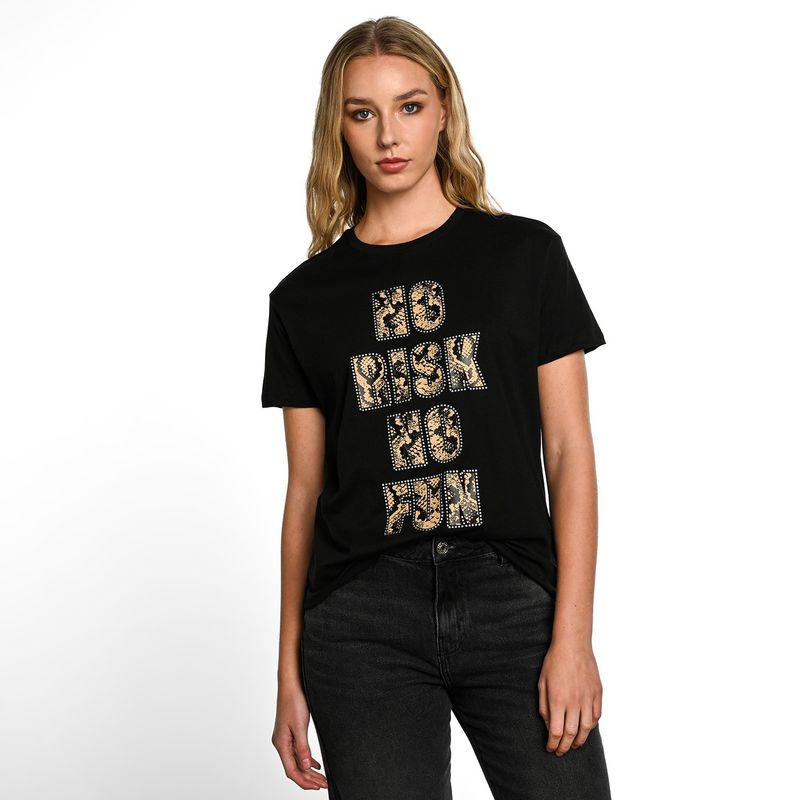 DENIMLAB - Camiseta Mujer Estampado Denimlab