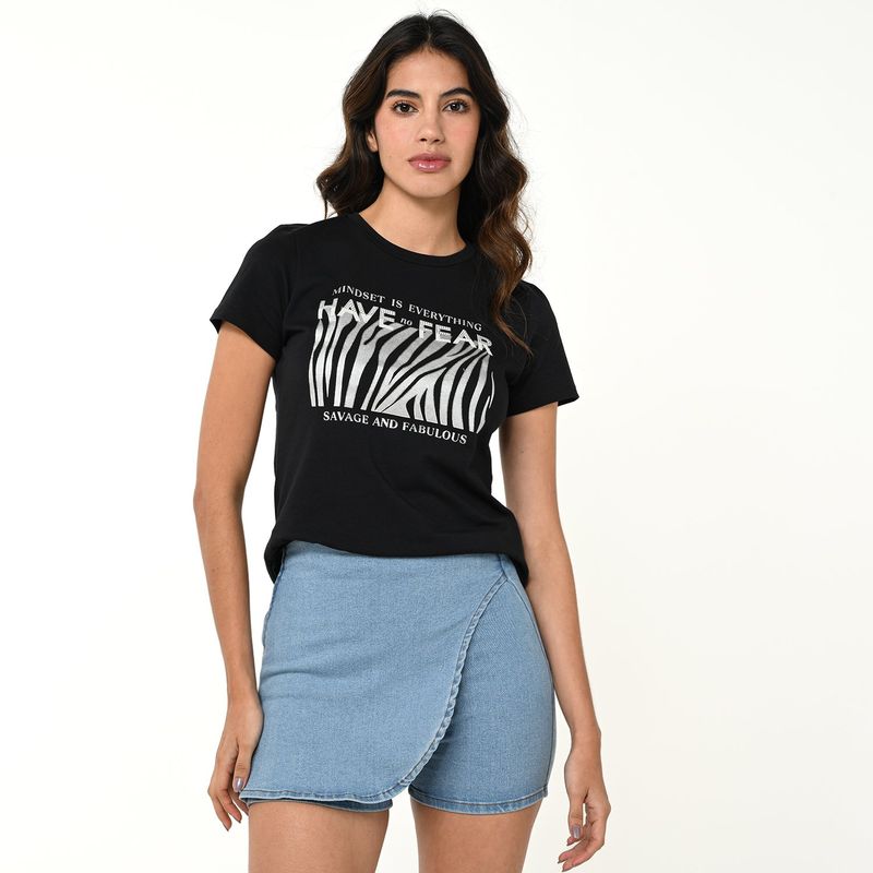 MOSSIMO - Falda Mini Mujer de Algodón Mossimo