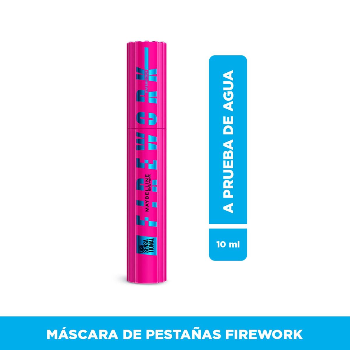 MAYBELLINE - Pestañina Lash Sensational Firework A prueba de agua Maybelline 10 ml