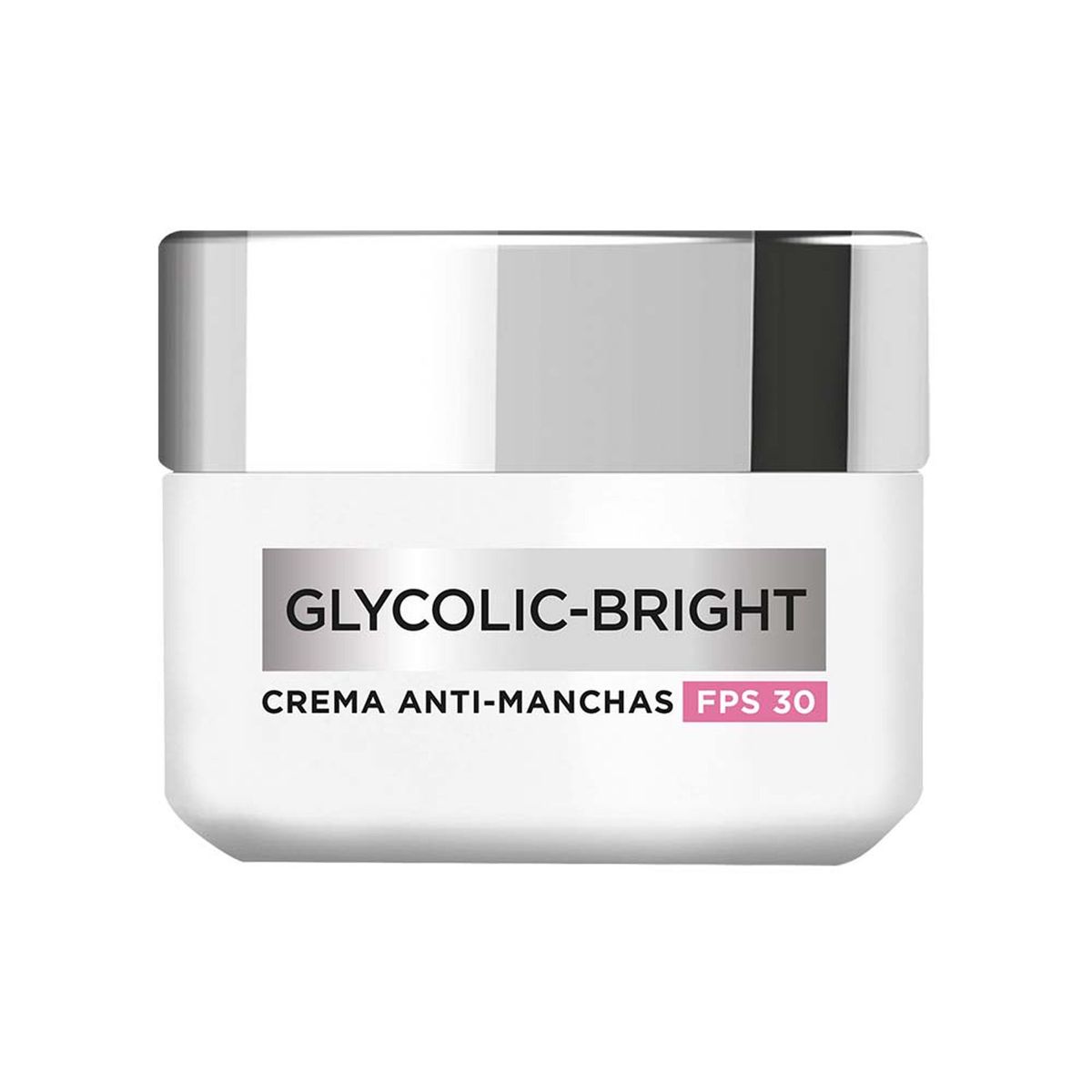LOREAL PARIS - Hidratante facial Crema Glycolic Bright FPS30 LOREAL PARIS para Todo tipo de piel 50 ml