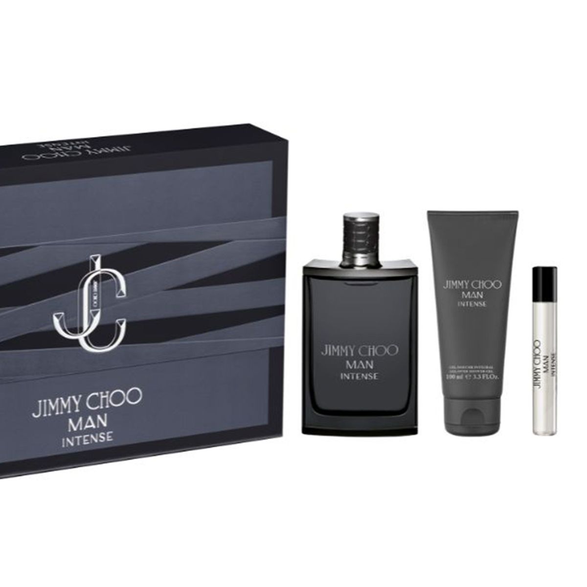 JIMMY CHOO - Set de Perfume Hombre Jimmy Choo 100 ml + Eau de toilette 7.5 ml + SG 100 ml 